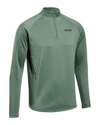CEP - bluza cu maneca lunga - cold weather zip shirt long sleeve - green