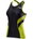 TYR - maiou triatlon - Tri Tank Comp W - negru lime