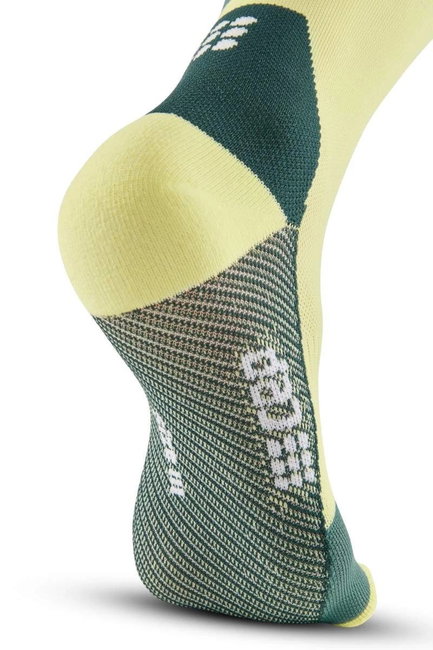 CEP - sosete compresie medii - the run limited 2024.1 socks mid cut W - lime