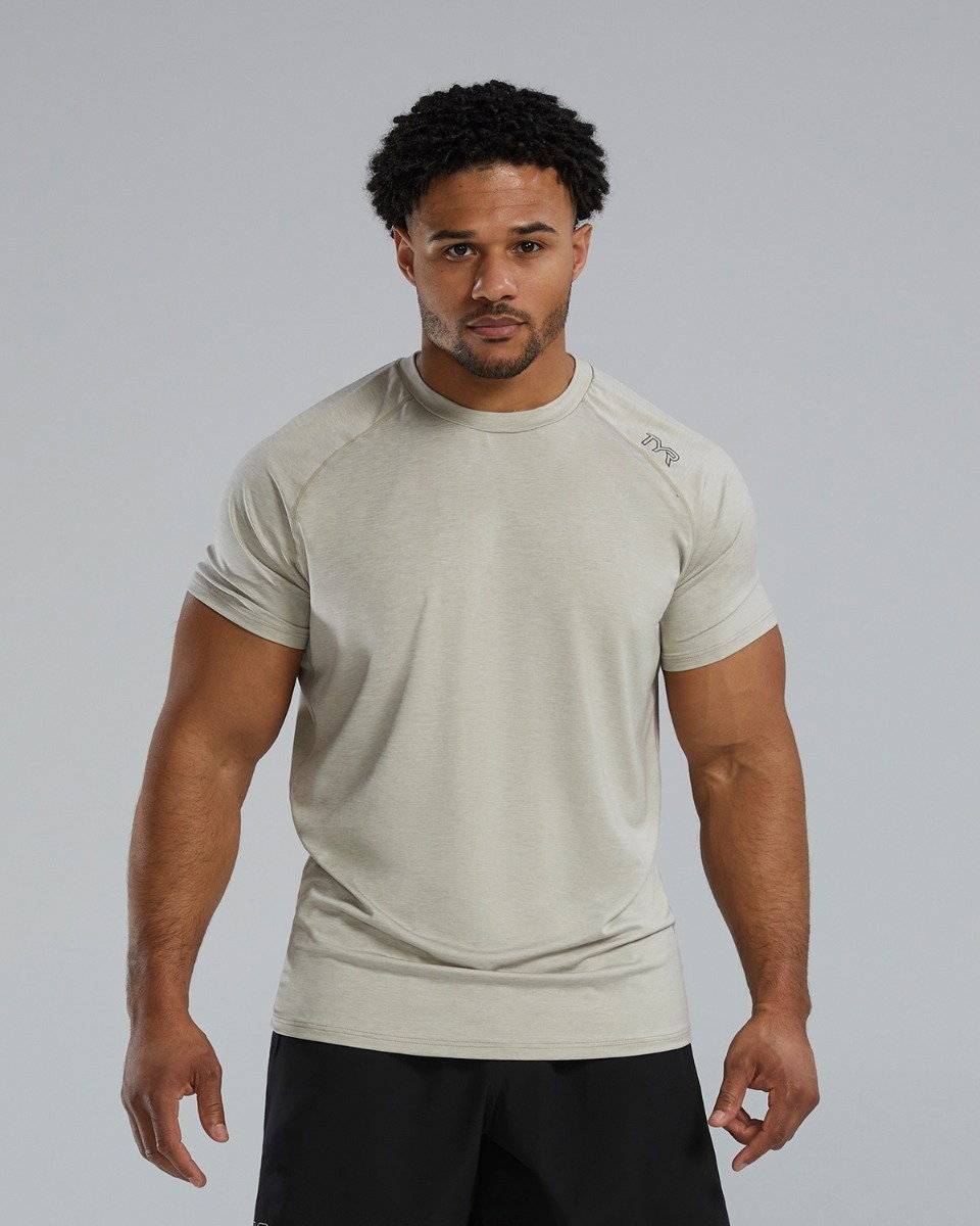 TYR TYR - tricou - ClimaDry™ Men's Raglan Tech Tee - Sand