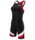 TYR - costum triatlon - Carbon Aeroback Trisuit W- negru rosu