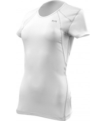 TYR TYR - tricou alergare - All Elements Running W - alb
