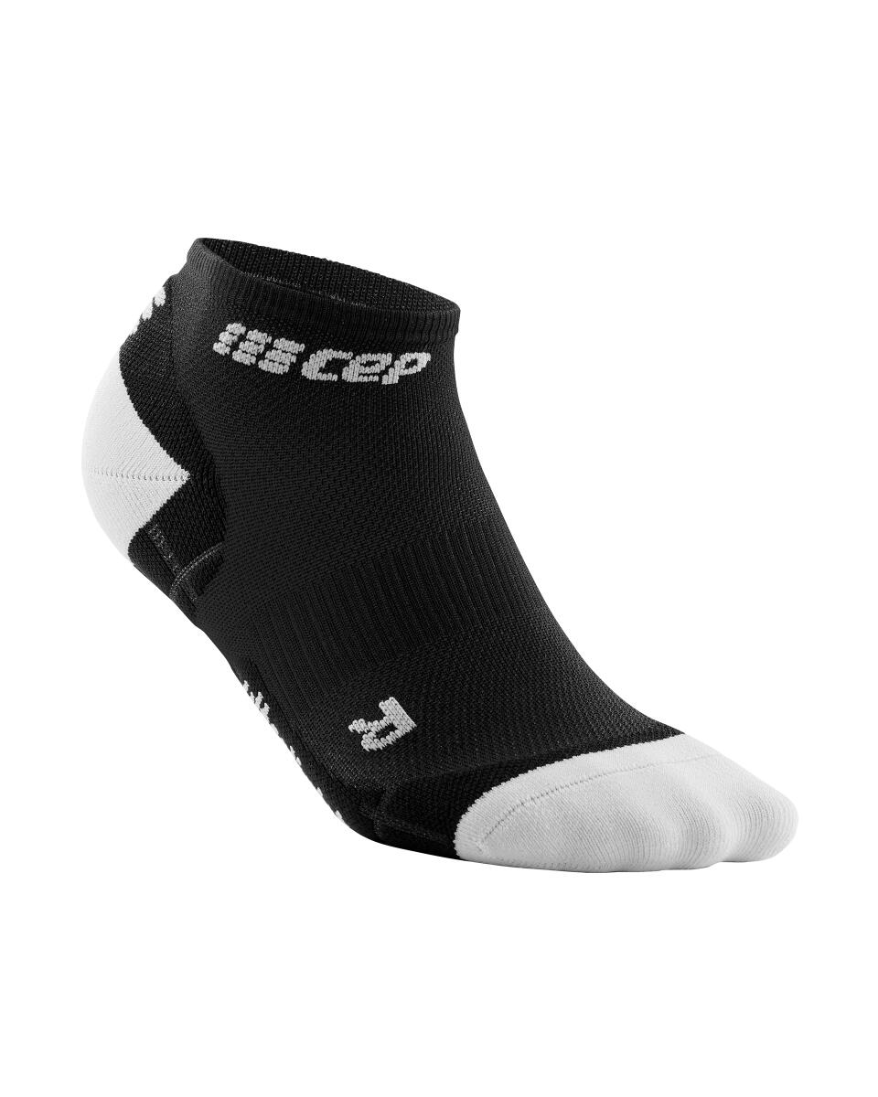 Sporting Goods CEP - sosete compresie peste glezna - ultralight low-cut socks W - black | light grey