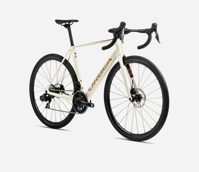 Bicicletă șosea race Orbea ORCA M20iTEAM - Ivory White | Burgundy (Gloss) | Vulcano (Matt)