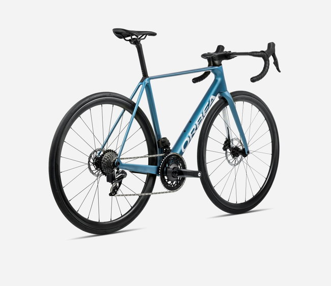 Bicicletă șosea race Orbea ORCA M20iTEAM - Slate Blue | Halo Silver (Matt)