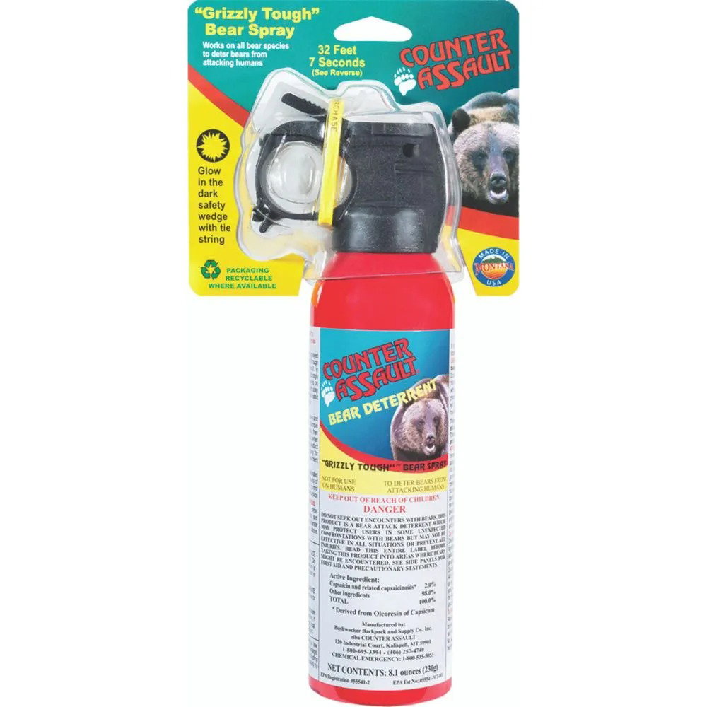 sosete vanatoare Spray urs Counter Assault Bear Deterrent 230 g - raza actiune pana la 10m