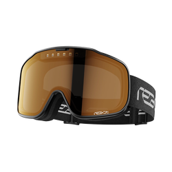 Ochelari de schi electro fotocromatici React Swiss SIGHT - lentila Ruby si rama neagra