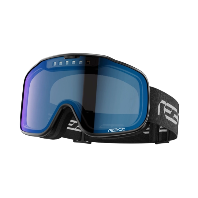 Ochelari de schi electro fotocromatici React Swiss SIGHT - lentila Sky si rama neagra