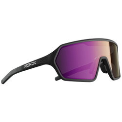 Ochelari de soare electro fotocromatici React Swiss REV NOVA - lentila mov si rama neagra - masura S