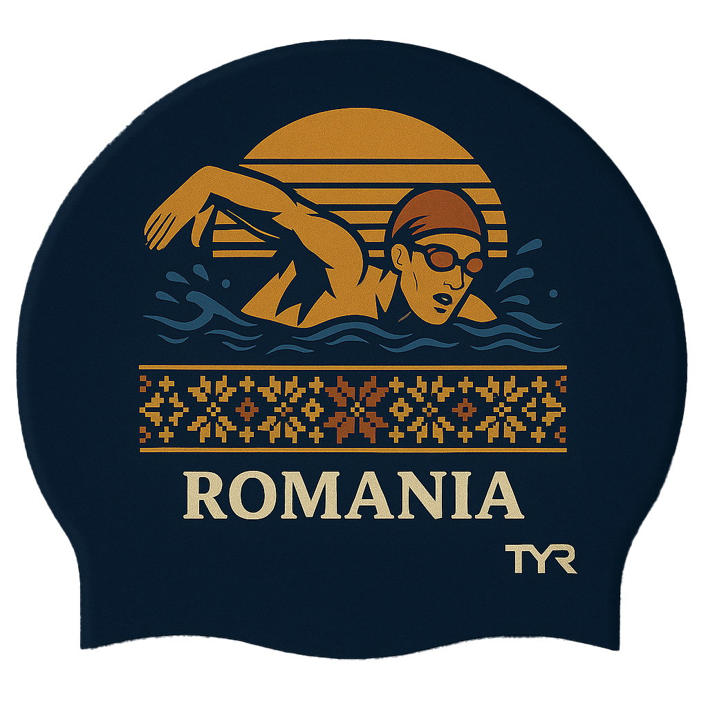 TYR TYR - casca inot silicon Romania - campionat mondial junior Otopeni