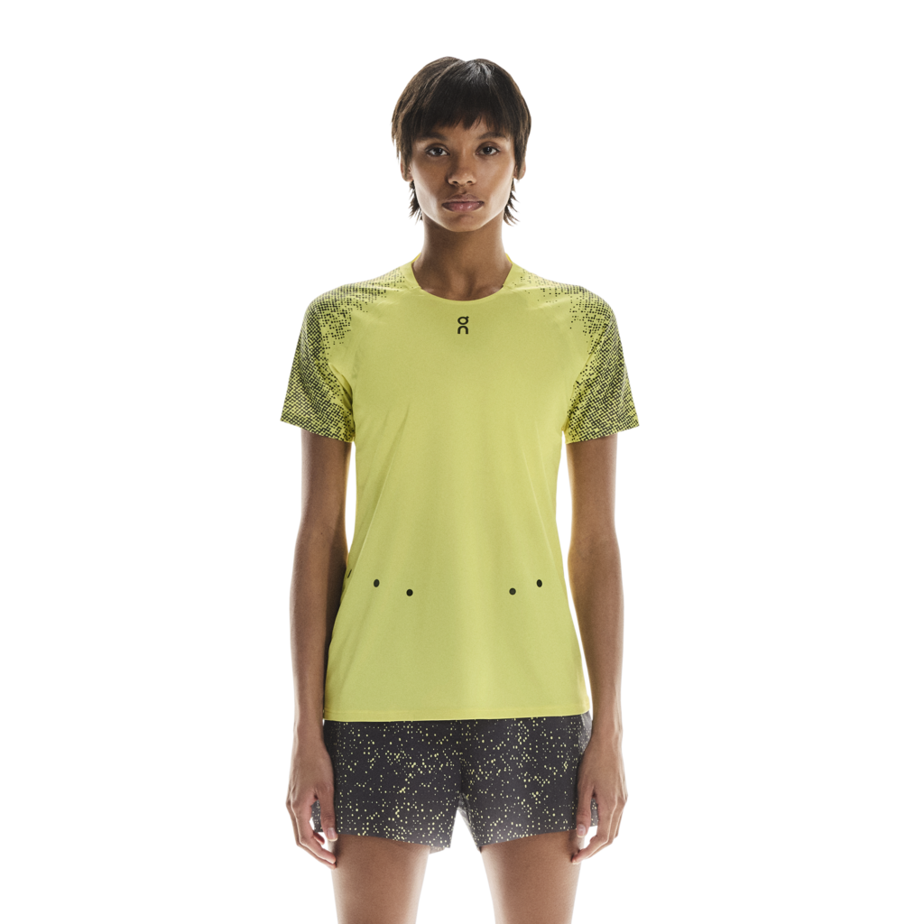 On On - tricou tehnic - Ultra-T W - Limelight | Grey