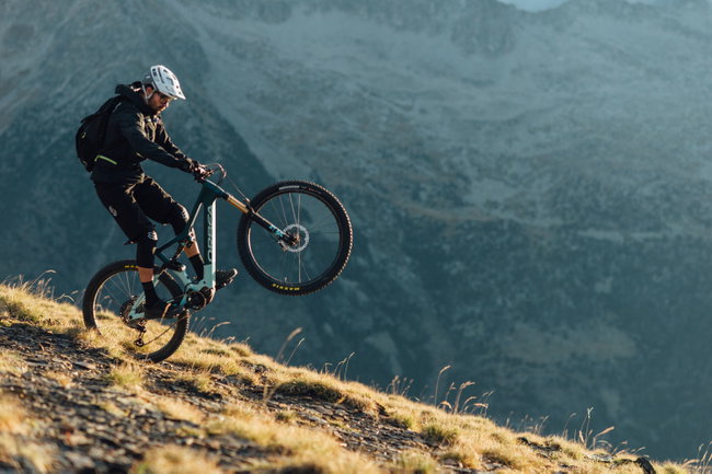 Orbea RISE M-TEAM - MyO custom - Dark Blue | Metallic Gold Sand