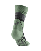 CEP - sosete compresie medii - max cushion hiking merino mid-cut - grey I mint