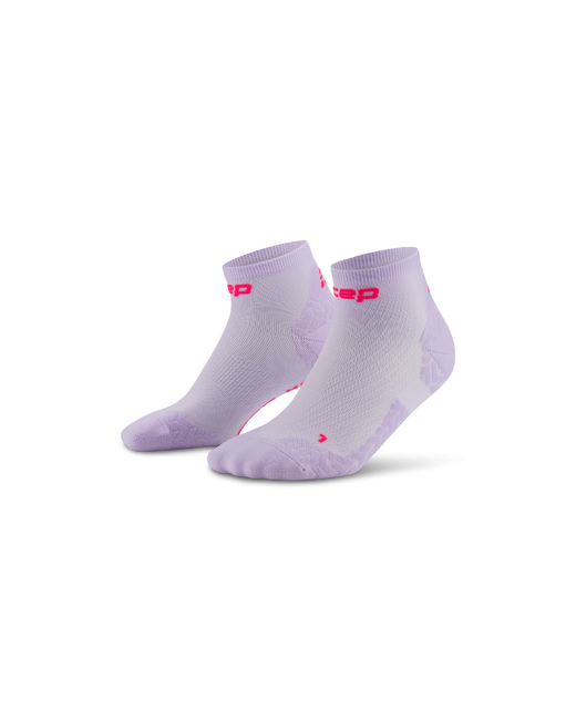 Șosete compresie scurte CEP Run Ultralight 4.0 - lila | tehnologie germană