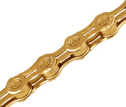 Lant KMC X10EL ti-N Gold 10 viteze 114 Zale