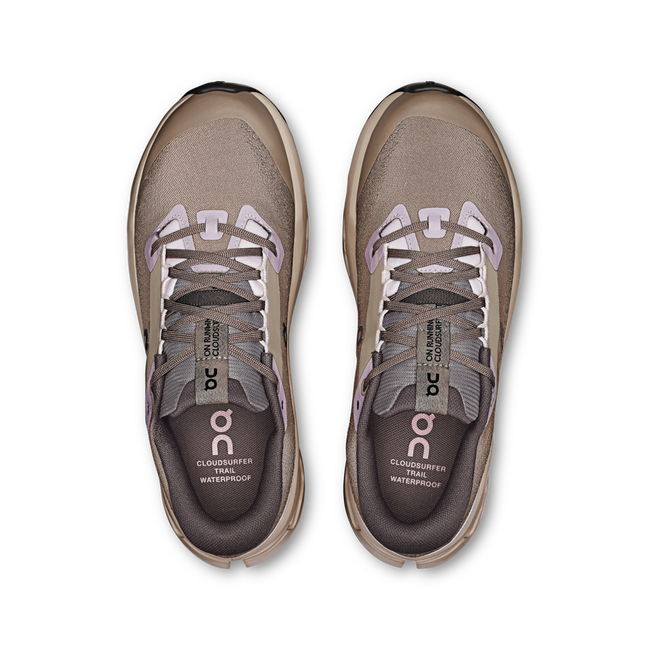 On - pantofi alergare trail - Cloudsurfer Trail 2 WP W - Cinder | Desert
