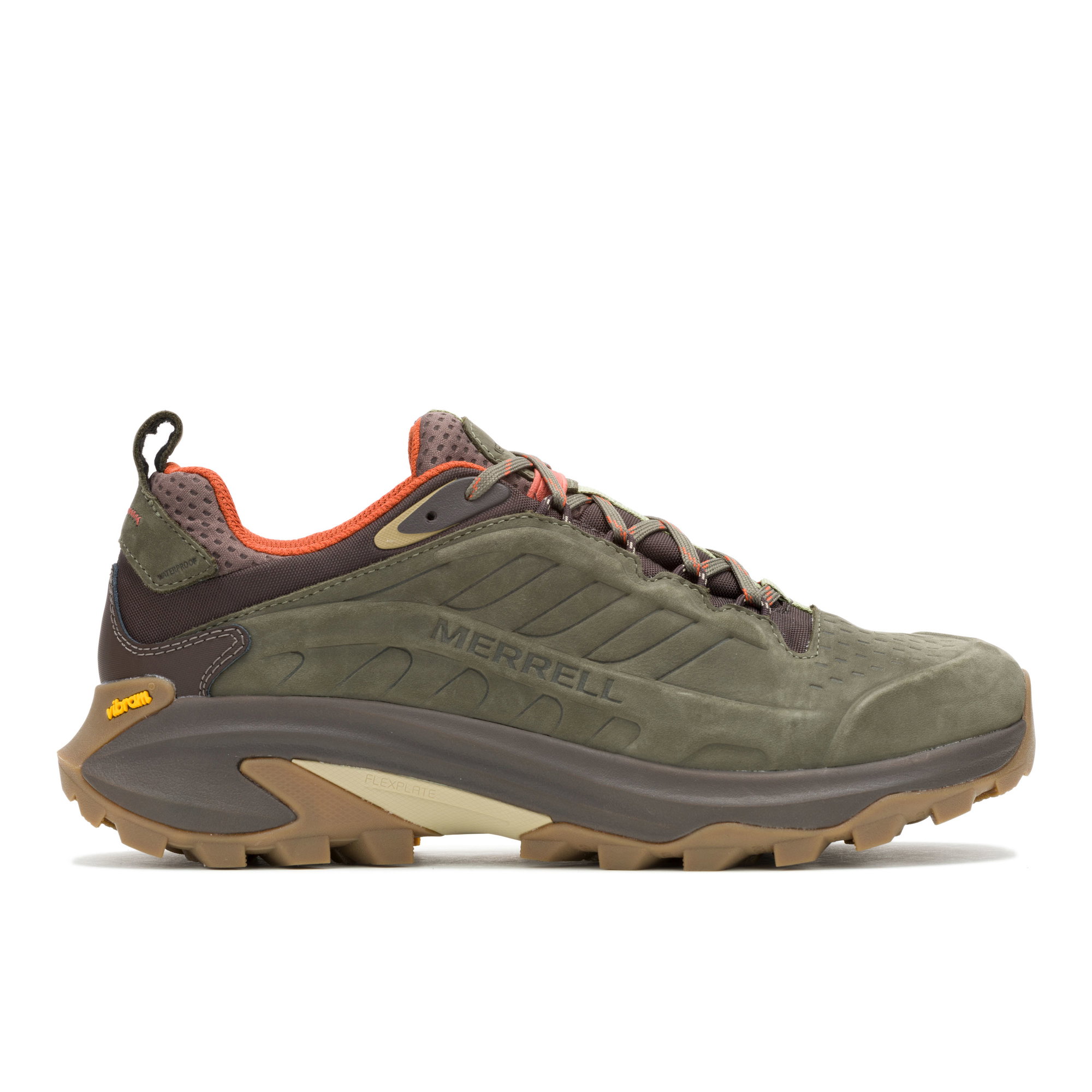 Merrell Merrell - pantofi sport - MOAB SPEED 2 Leather Waterproof - olive