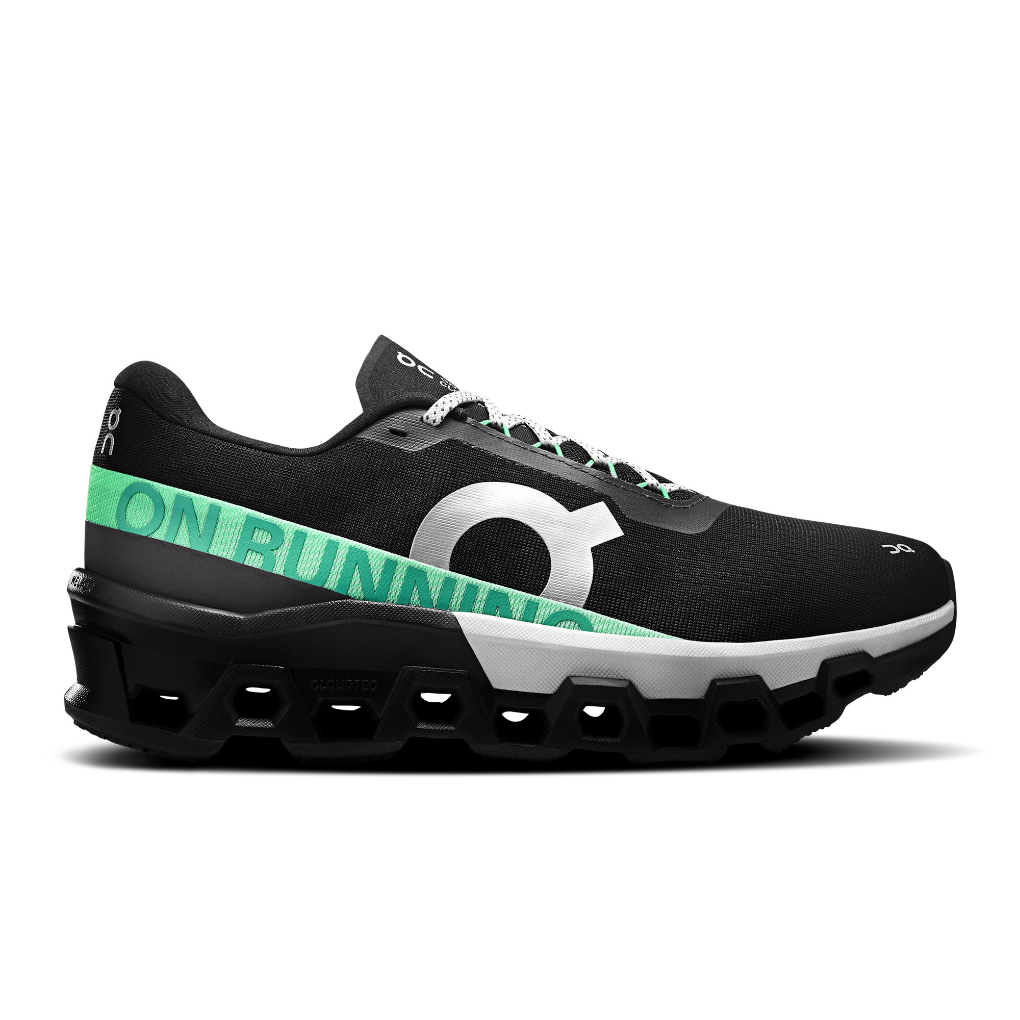 On On - pantofi alergare - Cloudmonster 2 - Black | Glacier