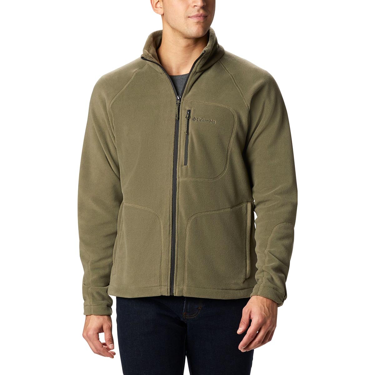 Sporting Goods Columbia - Bluza Barbati Columbia Fast Trek II Full Zip - verde