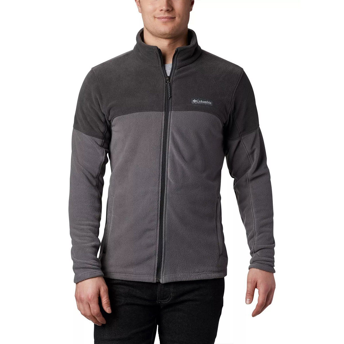 Columbia Columbia - Bluza Barbati Columbia Basin Trail III Full Zip - gri