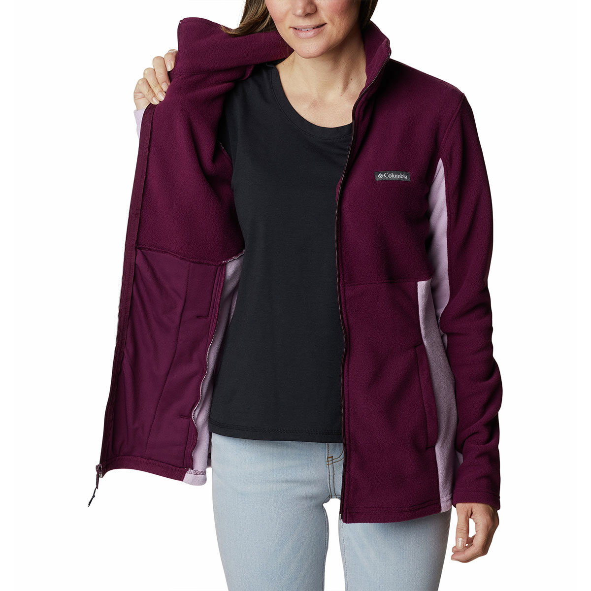 Columbia Columbia - Bluza Femei Columbia Basin Trail III Full Zip - mov
