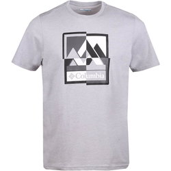 Columbia - Tricou Barbati Columbia M Alpine Way Graphic Tee - gri