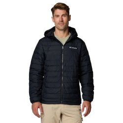 Columbia - Geaca Barbati Columbia Powder Lite II Hooded - negru