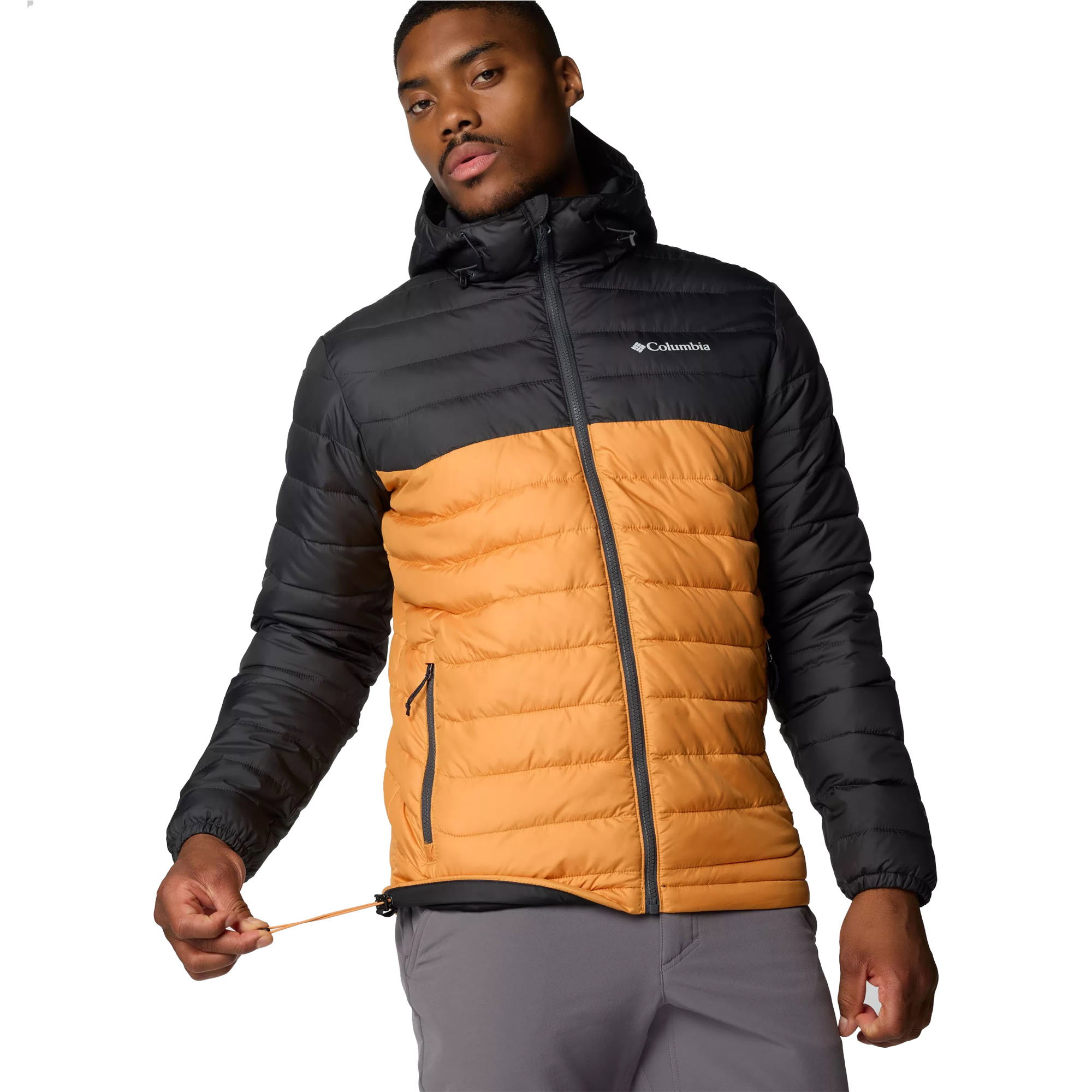 Columbia - Geaca Barbati Columbia Powder Lite II Hooded - galben