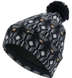 Caciulă Haglöfs Mountain Jaquard Beanie – Tarn Blue Pattern