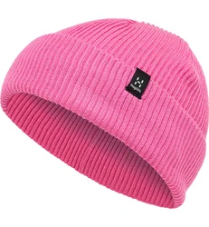 Haglöfs Vassi Beanie – Căciulă outdoor pentru iarnă din lână - roz Lantana Pink
