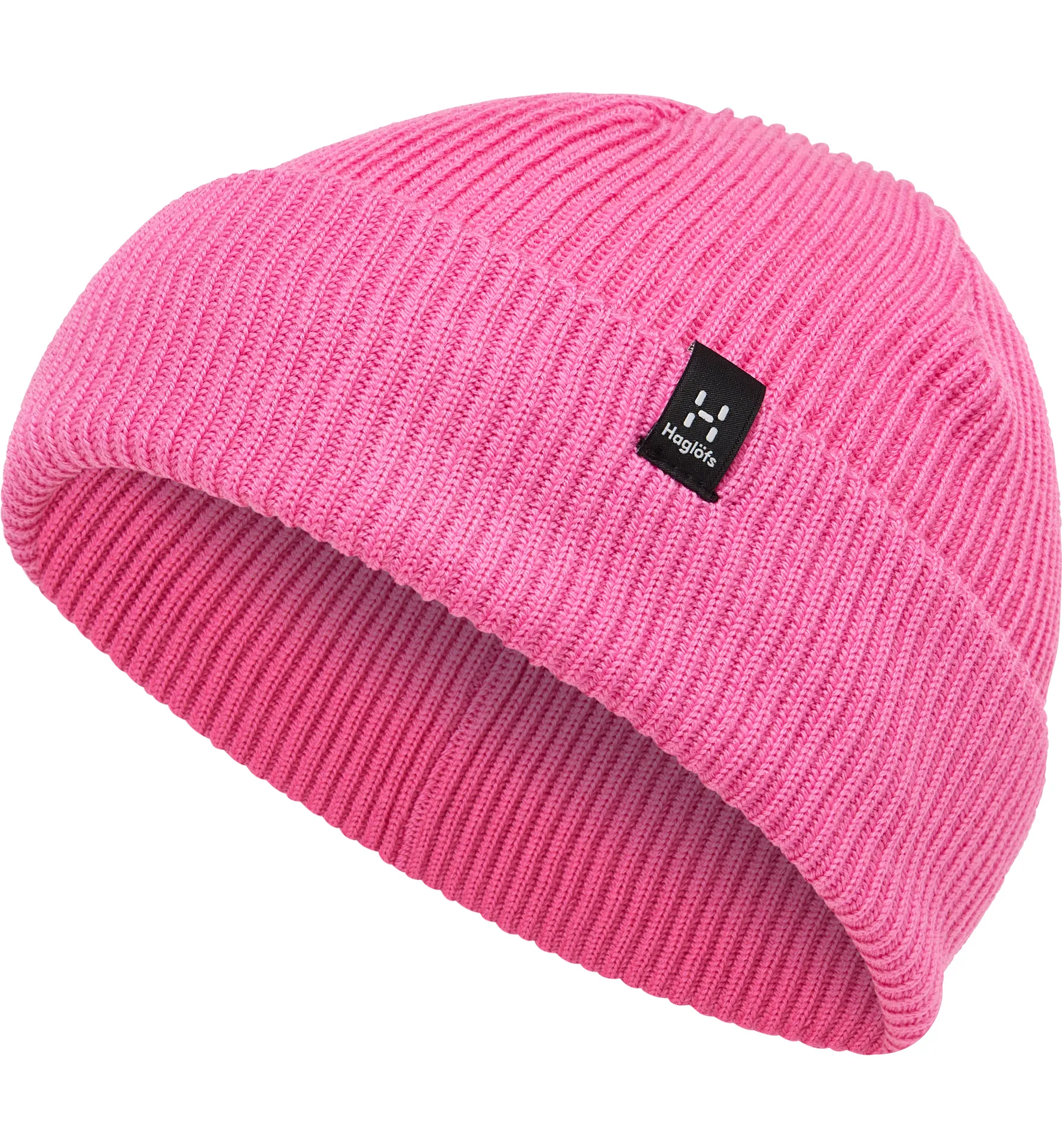 Haglofs Haglöfs Vassi Beanie – Căciulă outdoor pentru iarnă din lână - roz Lantana Pink