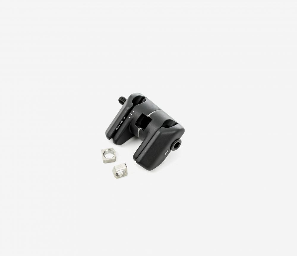 Bicycle Parts Orbea - Ansamblu clemă pentru șa ORCA OMX, pentru șine ovale (7x9 mm)