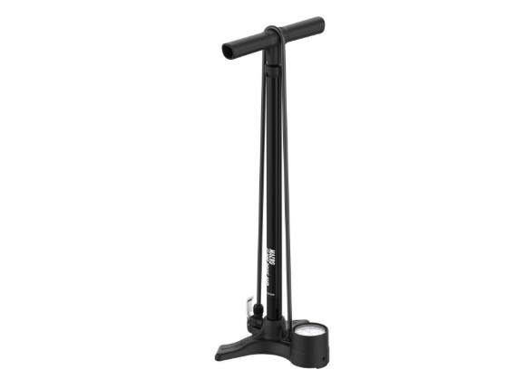 Lezyne Lezyne - pompa podea -  Macro Drive DV  - manometru - Schrader I Presta - black - 220 psi / 15 bar