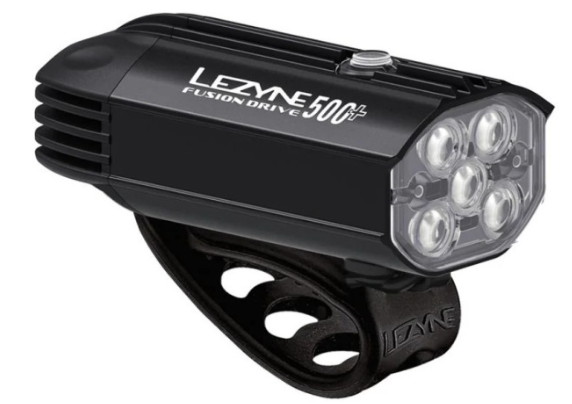 Lezyne Lezyne - Lumina fata far- Fusion Drive 500+ - 500 lumeni - USB - negru