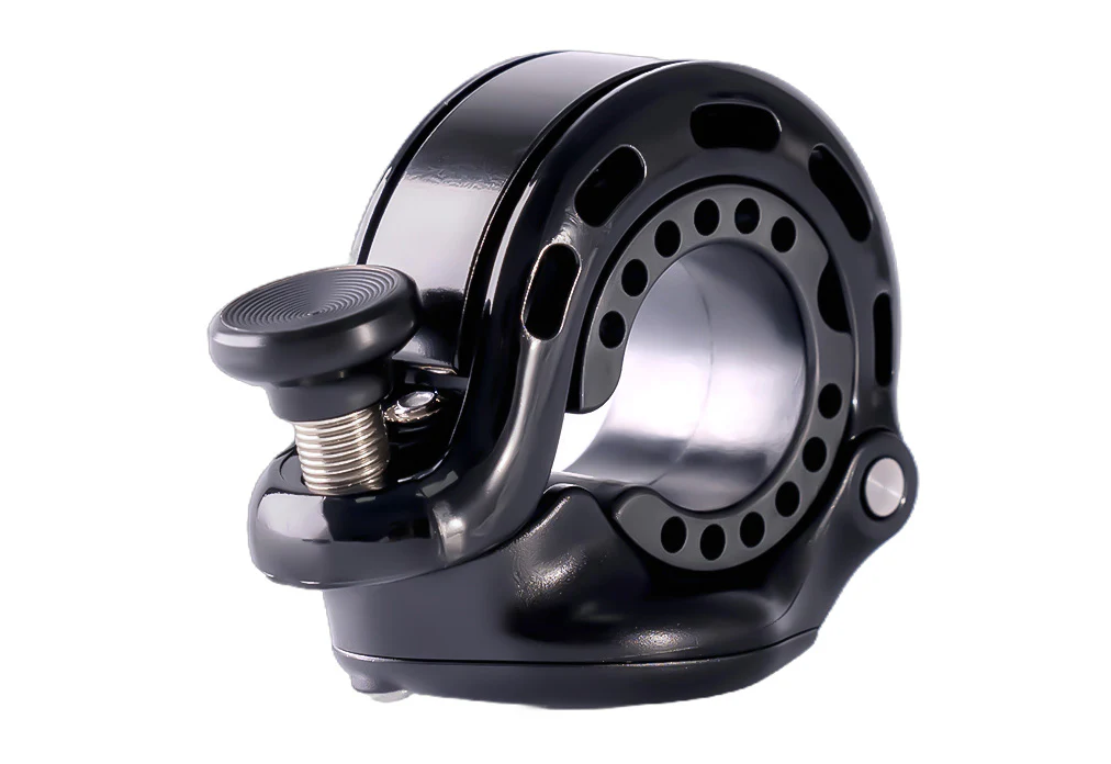 Bicycle Bells & Horns RAVEMEN - sonerie - 100 dB cu suport Apple AirTag - Q2 negru