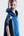 Z3R0D - prosop copii tip poncho - TRANSITION TOWEL KID - albastru navy
