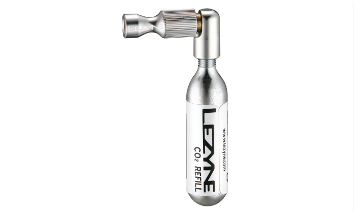 Lezyne Lezyne - mini pompa CO2 - Trigger Drive cu cartus 26g - argintie