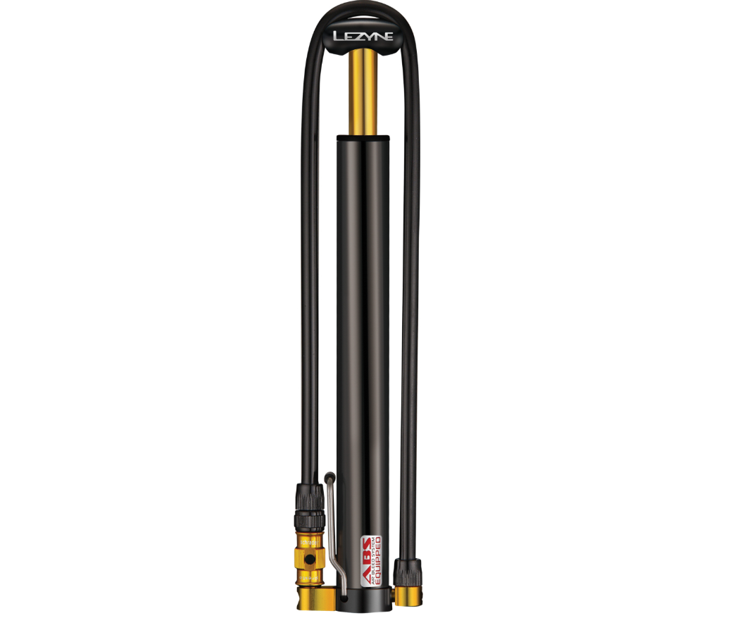 Lezyne Lezyne - mini pompa - Lezyne Hand Pump CNC HV Micro Floor Drive - 90 psi / 6,2 bar - negru