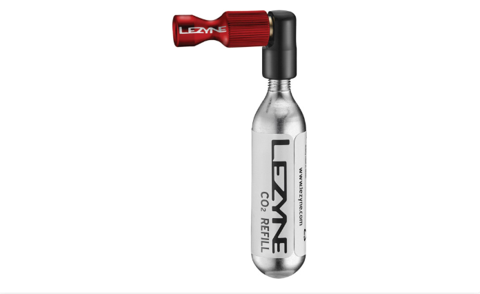Lezyne Lezyne - mini pompa CO2 - Trigger Drive cu cartus 26g - argintie