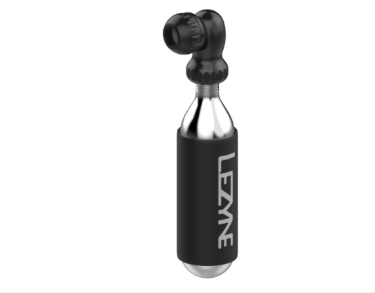 Lezyne Lezyne - Twin Speed Drive Cartus  CO2 + cap - black 16 gr