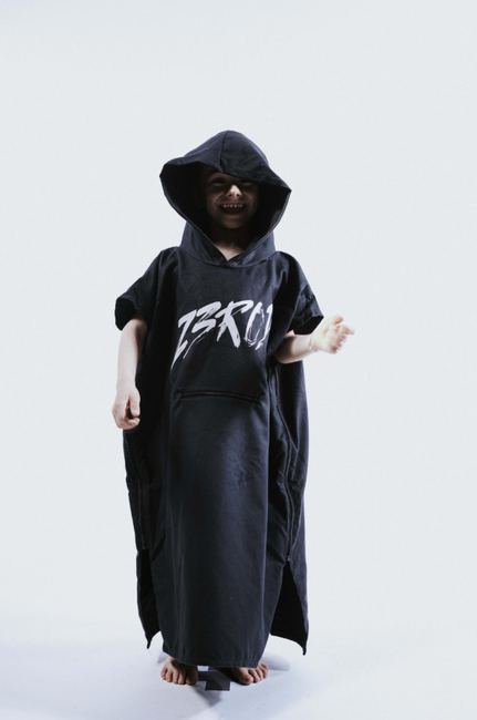 Z3R0D - prosop copii tip poncho - TRANSITION TOWEL KID - armada black