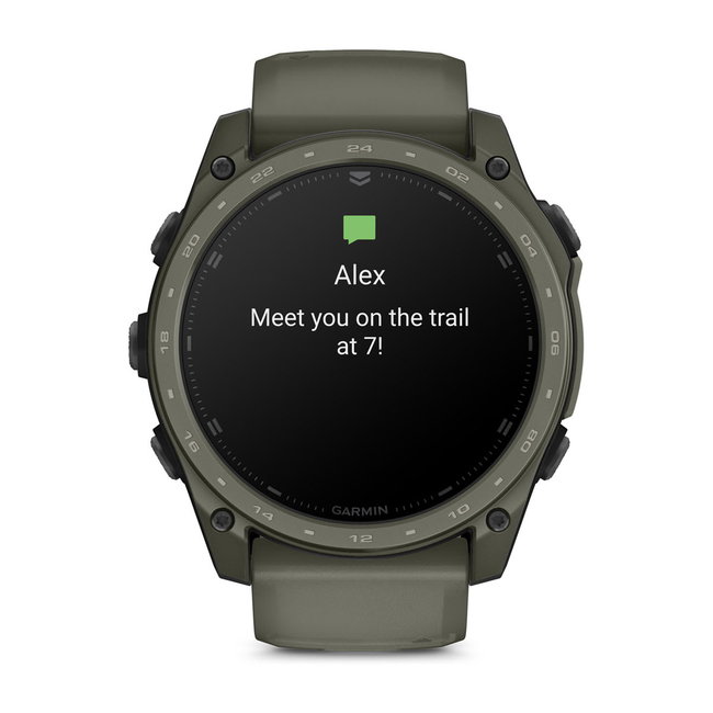 Garmin tactix 8 AMOLED Sapphire 51mm Cerakote - Smartwatch Tactic verde oliv