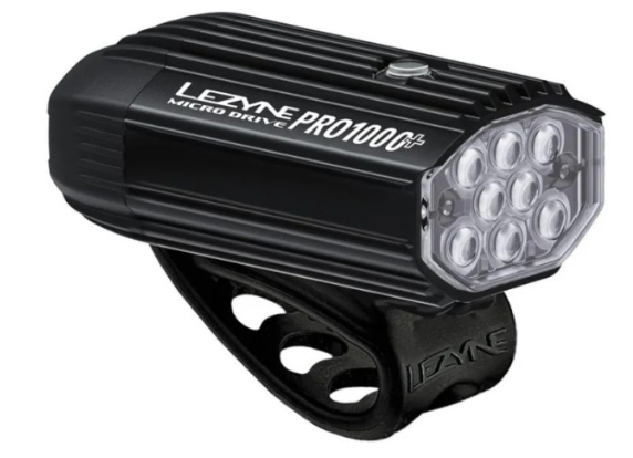 Lezyne Lezyne - Lumina fata far - MICRO DRIVE PRO 1000+ - 1000 lumeni - USB - negru