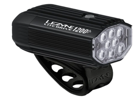 Lezyne Lezyne - Lumina fata far - LITE DRIVE 1200+ - 1200 lumeni - USB - negru