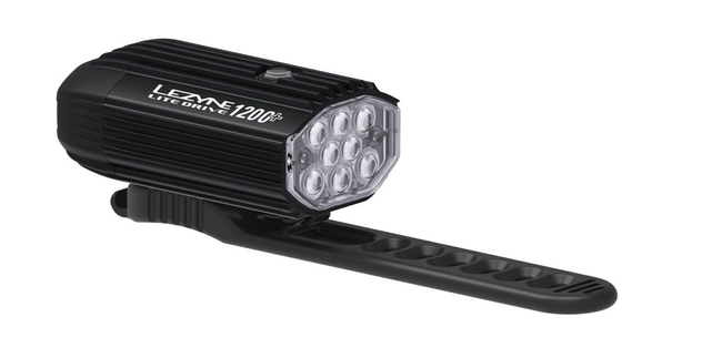 Lezyne - Lumina fata far - LITE DRIVE 1200+ - 1200 lumeni - USB - negru