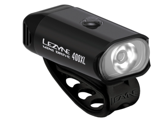 Lezyne Lezyne - Lumina fata far - MINI DRIVE 400XL - 400 lumeni - USB - negru