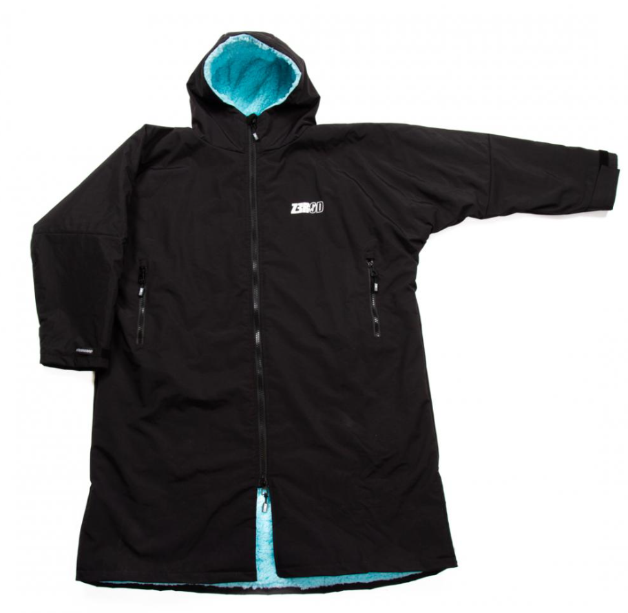 Z3R0D Z3R0D - hanorac inot waterproof - PARKA IMPERMEABLE - black I atoll