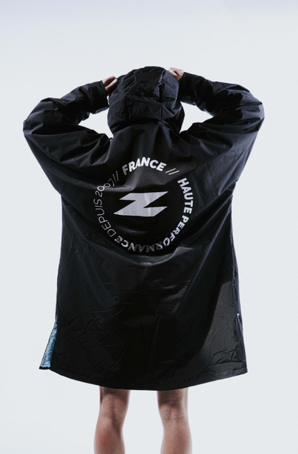 Z3R0D - hanorac inot waterproof - PARKA IMPERMEABLE - black I atoll