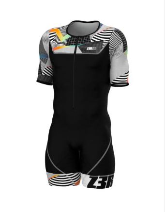 Z3R0D - costum triatlon cu maneca scurta - TTSUIT START HOMME - Shape Shifter