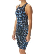 TYR - costum tehnic inot femei - Venzo Open Back - albastru